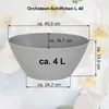 MePla - 2 Stück - Orchideen-Schiffchen L 40 weiss Produktbild-Vorschau 2