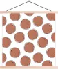 MuchoWow® Textilposter Sommer - Kokosnüsse - Braun - Weiß Produktbild-Vorschau 1