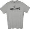 SPALDING Logo T-Shirt Kinder grau melange 152 Produktbild-Vorschau 1