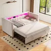 OKWISH Lit Gigogne 90x190 cm - Convertible avec Rangement Voir les images du produit 3