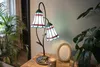 Clayre & Eef Tiffany Tischlampe 61 cm Blau Braun Polyresin Produktbild-Vorschau 3