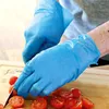Guanti in TPE "Allfood Thermosoftpowderfree blu S (200 pz.) Anteprima dell’immagine prodotto 3