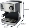 Mesko Espresso kávovar z nehrdzavejúcej ocele | 1,6 litra | Náhľad obrázku produktu 17
