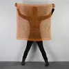 Baumwolltuch - Zebra orange - schwarz - quadratisches Tuch Produktbild-Vorschau 9