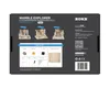 The back of the packaging for a Robotime Marble Explorer model kit. Produktbild-Vorschau