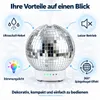 Luftbefeuchter Diskokugel Aromatherapie Öl Diffuser Drehbar Produktbild-Vorschau 5