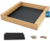 KOTARBAU® Sandkasten mit Sitzbank 140x140cm Sandkiste aus Produktbild-Vorschau 1