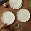 Teller set 4er Ø21,8 cm Keramik Essteller Kuchenteller Produktbild-Vorschau 9