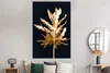 MuchoWow® Poster Schwarz und Gold - Blätter - Chic 120x180 Produktbild-Vorschau 4