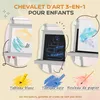 AIYAPLAY Tableau chevalet enfant 3 en 1 tableau double face Voir les images du produit 3