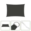 The Living Store Sonnensegel 160 g/m² Anthrazit 2,5x3 m Produktbild-Vorschau 7