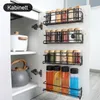 Gewürzregal Wand,4er Set Gewürz Organizer Ohne Produktbild-Vorschau 4