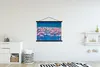 MuchoWow® Textilposter Flamingo - Wasser - Tropisch - Rosa Produktbild-Vorschau 2