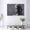 Nástěnné plátno Buddha na šedém pozadí 60x40 cm Feeby šedá Náhled obrázku produktu 7