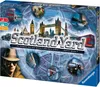 The image shows the box of the Scotland Yard board game, featuring London landmarks and game elements. Produktbild-Vorschau