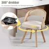 Lot de 2 chaises de salle à manger en bois, avec assises Voir les images du produit 3