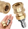 Schnellkupplungsadapter 1/4" auf 1/4" – Messing & Edelstahl Produktbild-Vorschau 1