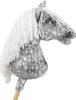 Hobby Horse Premium - Cheval à Poupée Grise avec Crinière Voir les images du produit 2