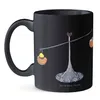 Mr. & Mrs. Panda Kaffeetasse Sternzeichen Waage - Schwarz - Produktbild-Vorschau 2