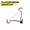 klappbare Fahrrad-Wandhalterung mit Rahmenschutz inkl. Produktbild-Vorschau 7