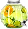 Glas-Getränkekrug mit Zapfhahn 5,5 l Produktbild-Vorschau 1