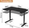 Hilodesk 150cm l förmig schreibtisch elektrisch Produktbild-Vorschau 7