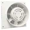 Close-up view of a white ventilation fan. Produktbild-Vorschau