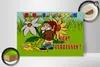 Holzschild Spruch 30x20cm Blumen giessen nicht vergessen Produktbild-Vorschau 2