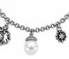 Ketten-Trachtengürtel "Ornament Perle Edelweiß" | Altsilber Produktbild-Vorschau 5