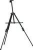 vidaXL Easel Adjustable Black Metal Náhled obrázku produktu 7