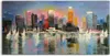 Coloray Canvas 140x70  Wandbild Leinwand Bilder Stadt Produktbild-Vorschau 1