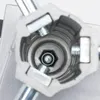 A close-up view of the internal mechanism of a tool, likely a drill stand, showing screws and a hexagonal bolt. Náhľad obrázku produktu