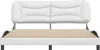 vidaXL Bettgestell ohne Matratze "Hvar" Weiß 180x200 cm Produktbild-Vorschau 4