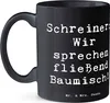 Mr. & Mrs. Panda Bürotasse Spruch Schreiner Baumisch - Produktbild-Vorschau 2
