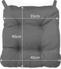 Sunnypillow 4er Set Stuhlkissen mit Klettverschluss Maße: Produktbild-Vorschau 2