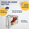 Torwand "Nation D" mit 2 Schusslöchern 193 x 150 cm Produktbild-Vorschau 2