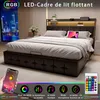 INONEFT Polsterbett Boxspringbett 140x200 cm mit LED & Produktbild-Vorschau 3