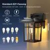 S'AFIELINA Wandleuchte Außen, Außenlampe Wand für Terrasse, Produktbild-Vorschau 2