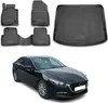 Fußmatten & Kofferraumwanne Set für Mazda 3 2013-2021 Produktbild-Vorschau 1