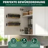 eluno Gewürzregale 2er Set mit Bambusboden, platzsparende Produktbild-Vorschau 3
