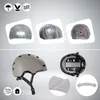 Skater-Fahrradhelm mit Front- und Rücklicht | Sand Farbe M Produktbild-Vorschau 5
