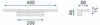 tooLight Wandleuchte Für Badezimmer App836-1W Gold 40Cm Led Produktbild-Vorschau 7