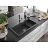 Mexen Omar zlewozmywak granitowy 1-komorowy 800 x 480 mm, Podgląd zdjęcia produktu 2