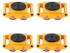 VEVOR 4x pancierované kolieska 8T transportný vozík Náhľad obrázku produktu 1