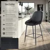 tectake® Thekenstuhl Siera 49 x 54 x 100 cm, Belastbarkeit Produktbild-Vorschau 2