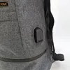 Rucksack, Polyester, grau, USB-Ladeport, Außenmaße: ca. 43 Produktbild-Vorschau 5