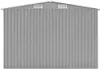 vidaXL Abri de jardin 257x298x178 cm Métal Gris Voir les images du produit 14