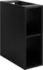 RODAN | Badschrank Hängend - 80 cm - Weiß, Schwarz - MDF - Produktbild-Vorschau 9