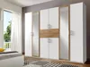 A bedroom scene with a large wardrobe. Produktbild-Vorschau