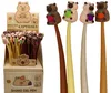 4er Set Capybara Wackel-Gelstifte 22 cm Gelschreiber Produktbild-Vorschau 2
